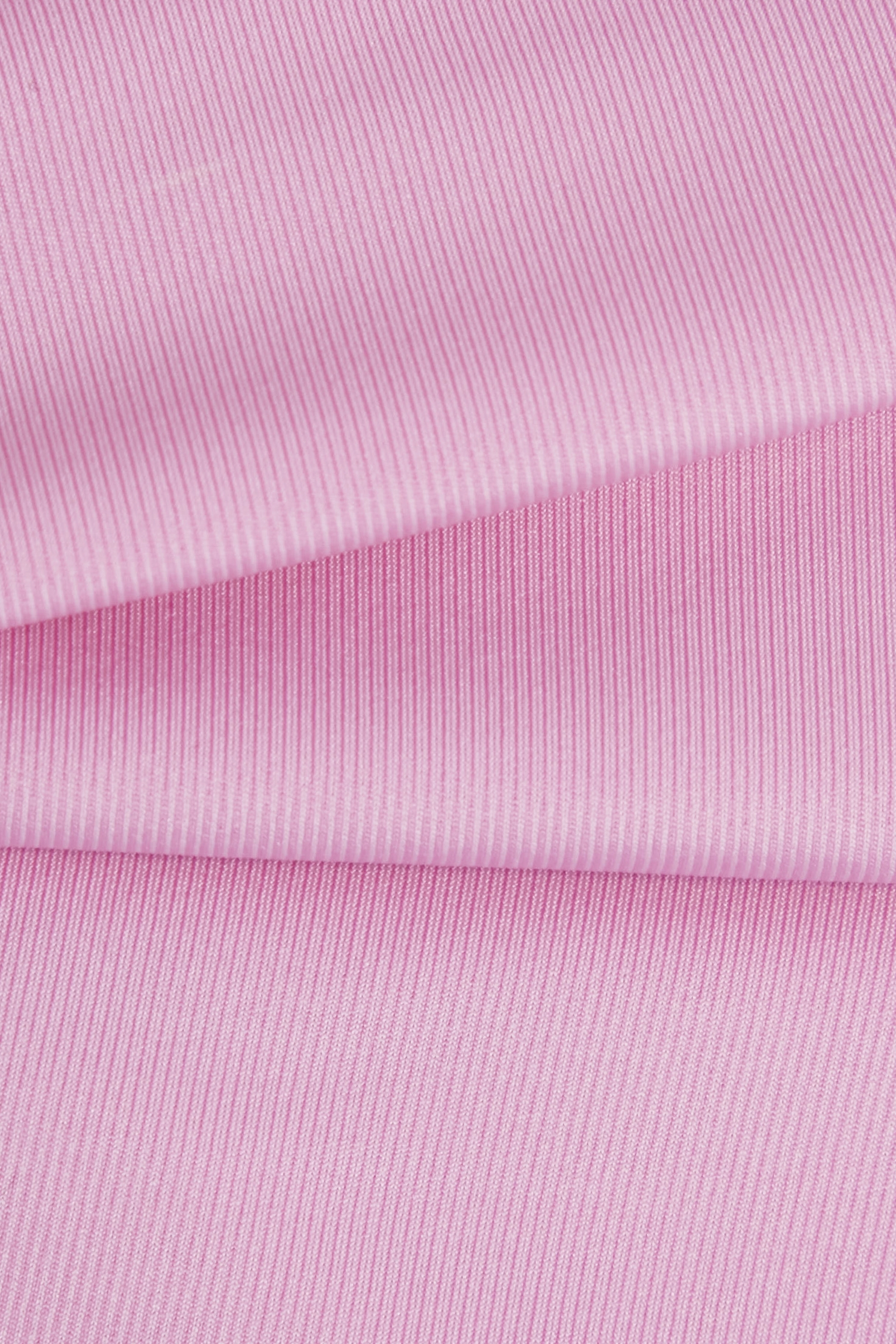 Contrast Stitch Detail Moisture Wicking Collagen T-ShirtLuxurious Pink Collagen T-Shirt,COZY PUNCH,Tops,Casual,Embroidered,Season (SS) Look