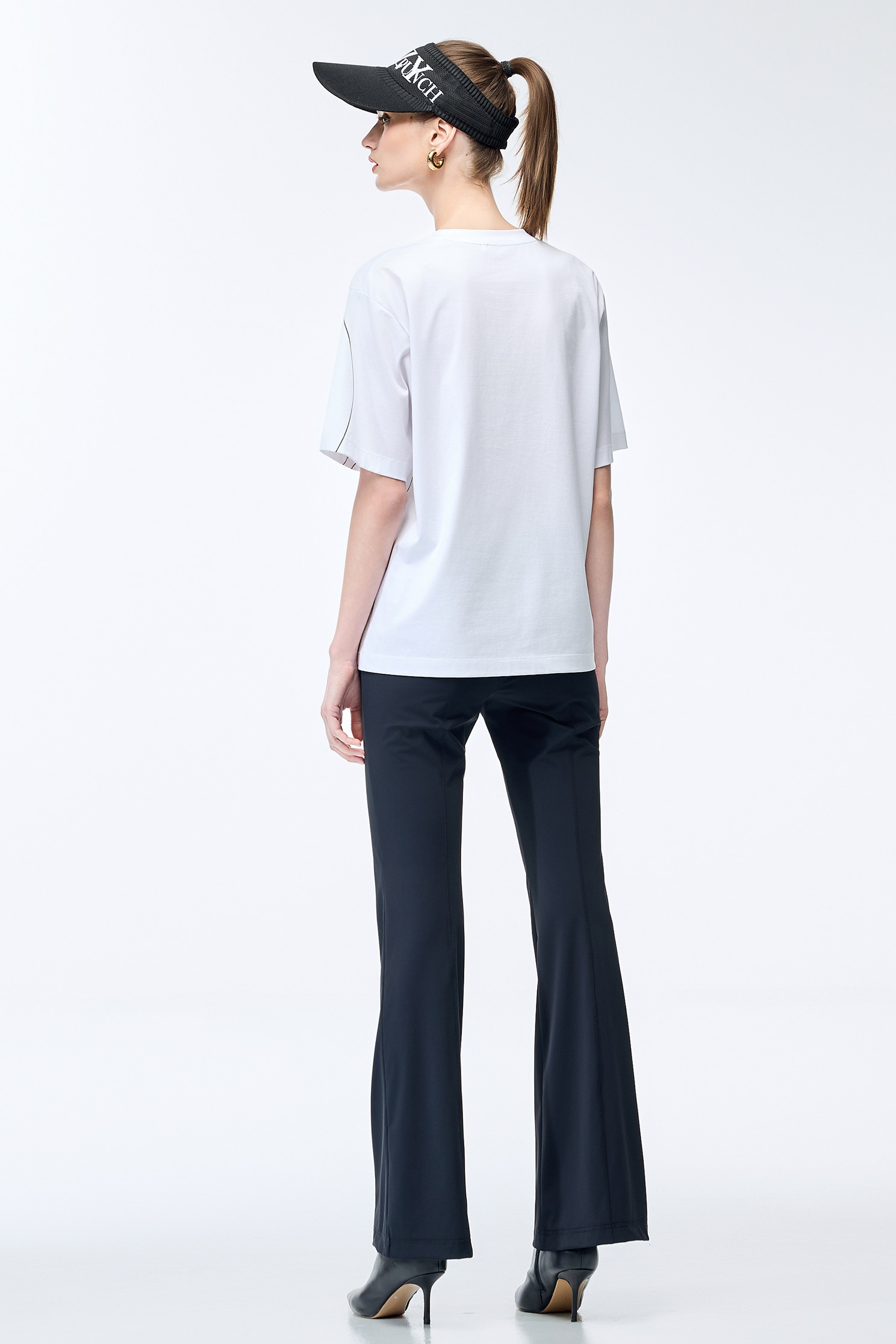 Planetary Graphic Print TeePlanet Orbit Print T-Shirt,COZY PUNCH,T-shirts,T-shirts,Tops,Casual,Season (SS) Look,Cotton