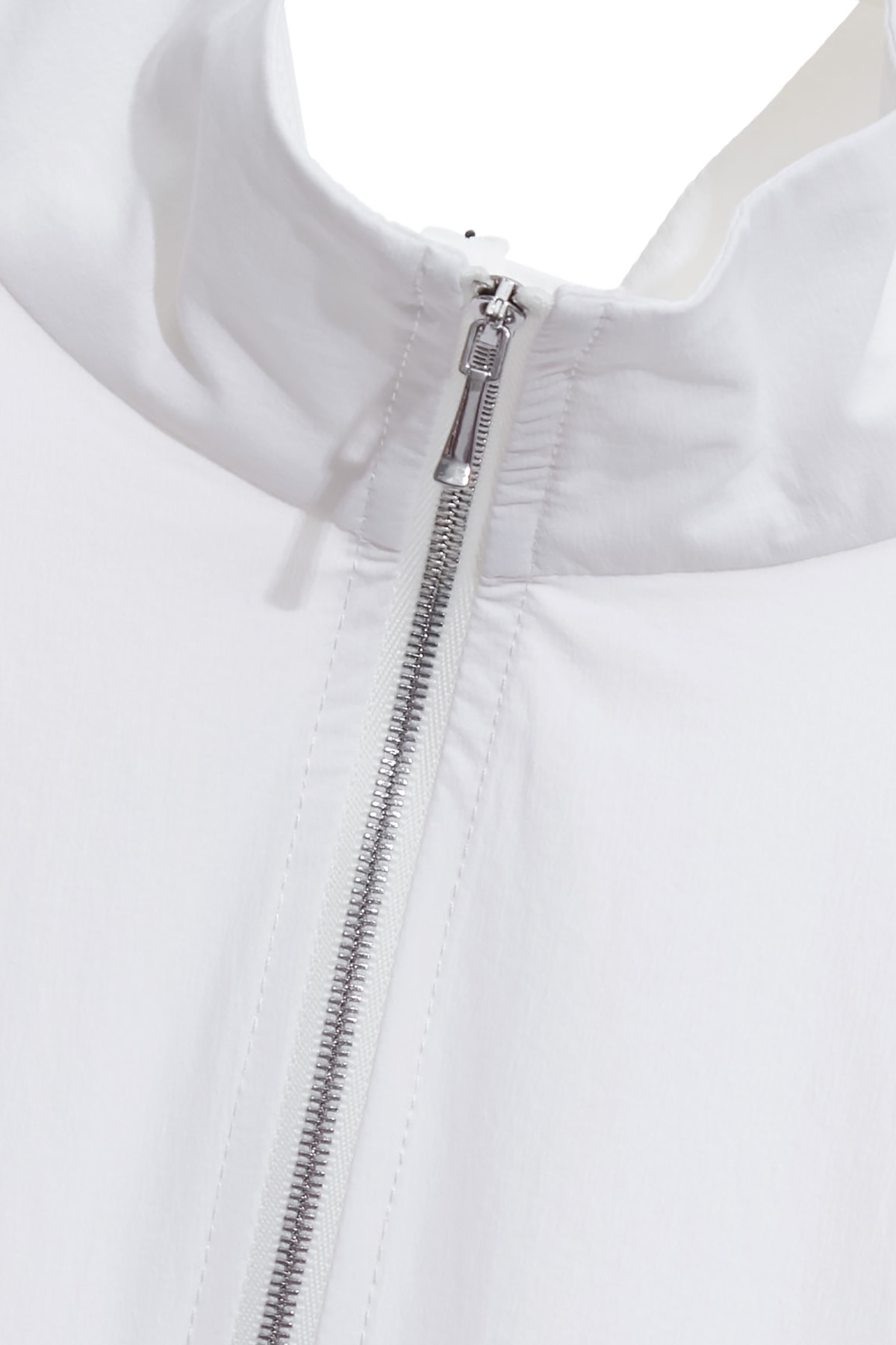 Stand Collar Collagen White TopStand Collar Collagen White Top,COZY PUNCH,Tops,Season (SS) Look