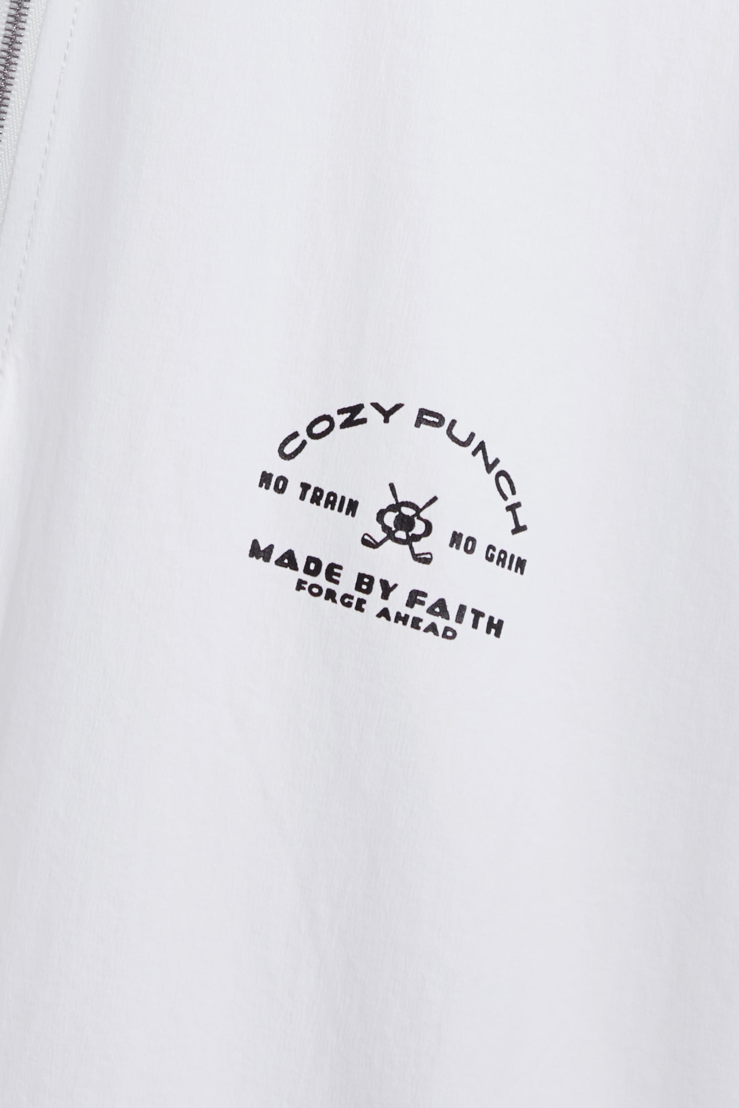 Stand Collar Collagen White TopStand Collar Collagen White Top,COZY PUNCH,Tops,Season (SS) Look