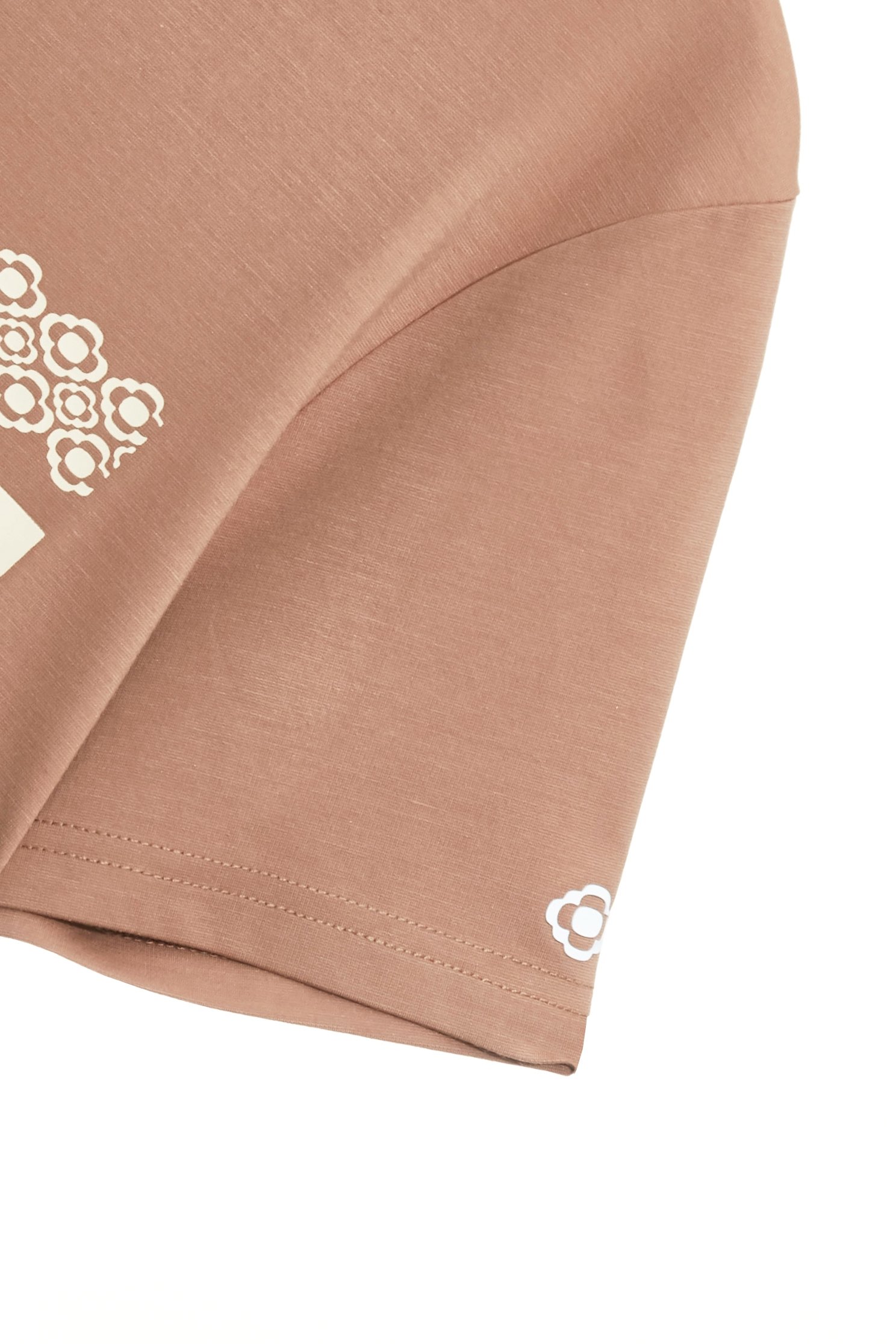 Caramel Short Sleeve TeeCaramel Short Sleeve Tee,COZY PUNCH,T-shirts,Tops,Embroidered,Season (AW) Look