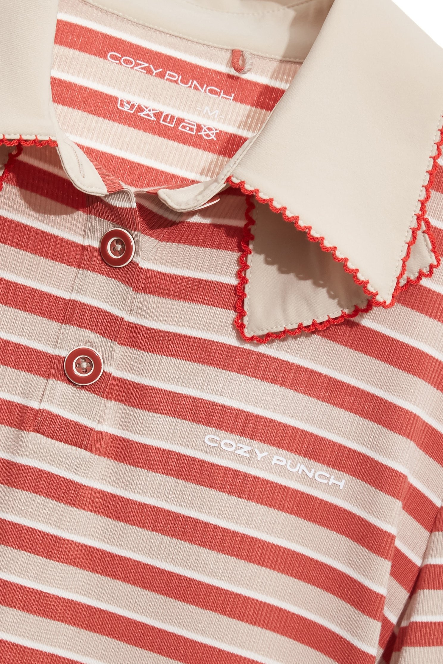 Stripe Long Sleeve Collared TopStripe Long Sleeve Collared Top,Tops,Season (AW) Look