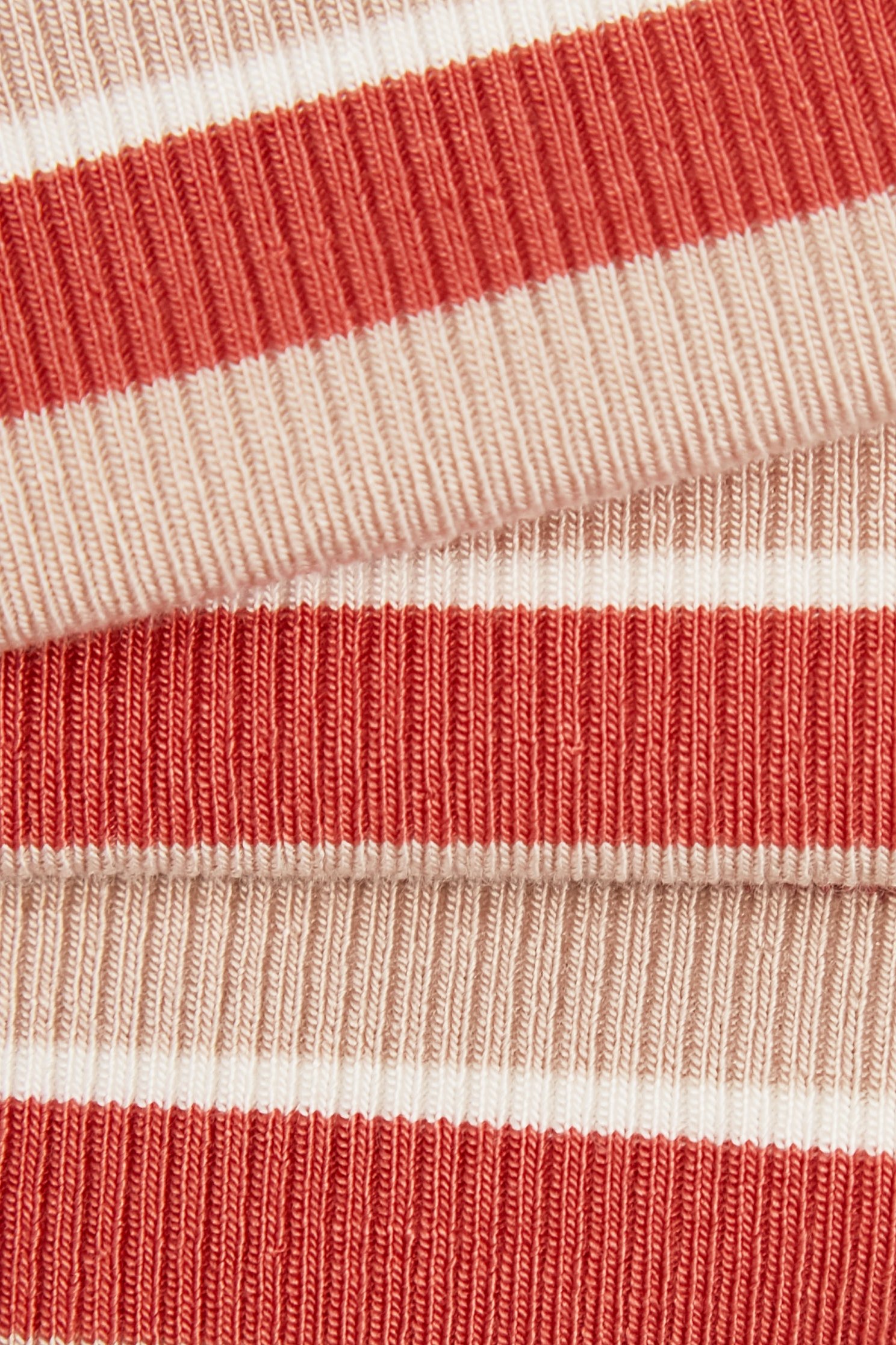 Stripe Long Sleeve Collared TopStripe Long Sleeve Collared Top,Tops,Season (AW) Look