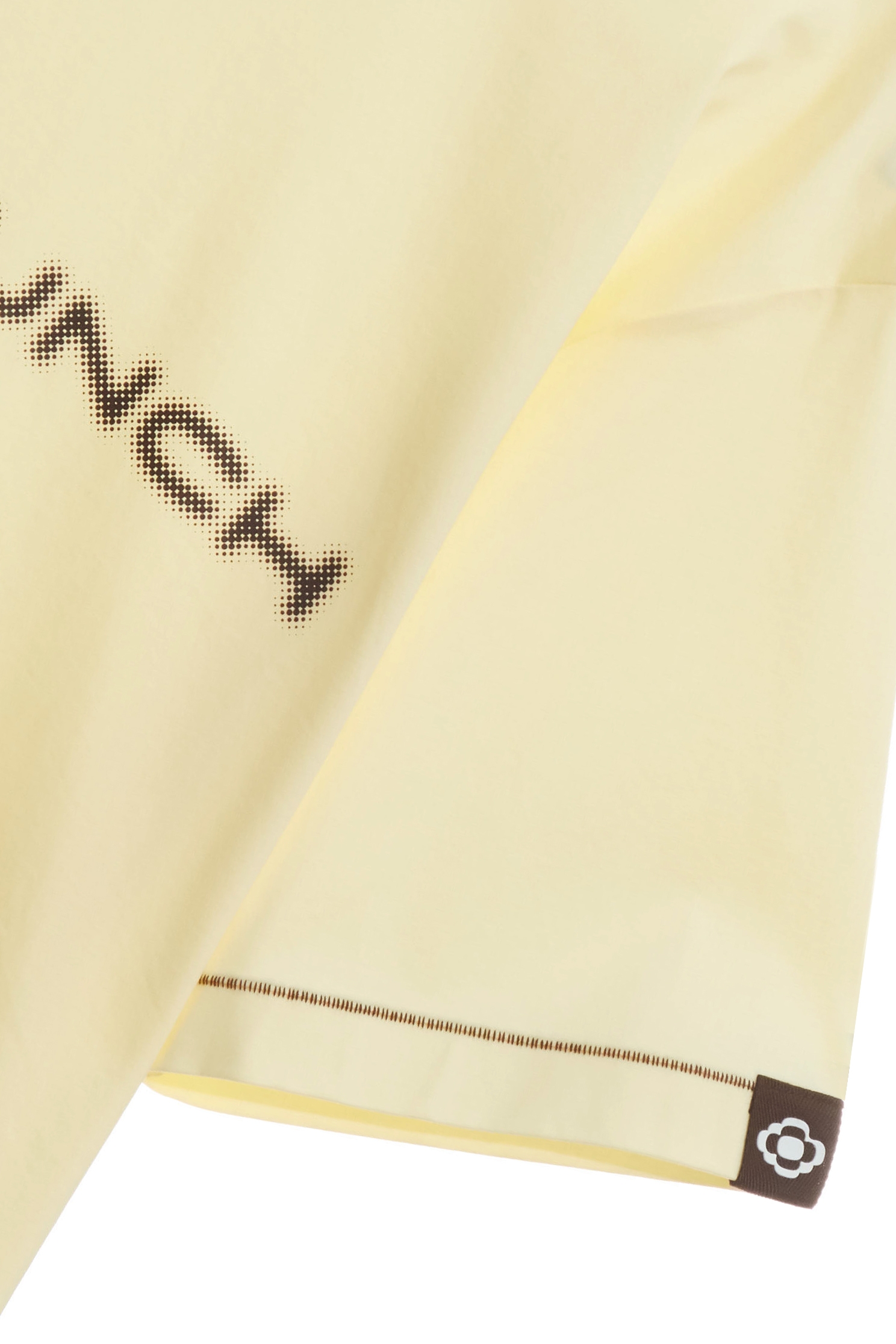 Performance Fabric Boyfriend TeeCream Pudding Color Boyfriend Fit T-Shirt,COZY PUNCH,T-shirts,T-shirts,Tops,Casual,Season (SS) Look,Cotton