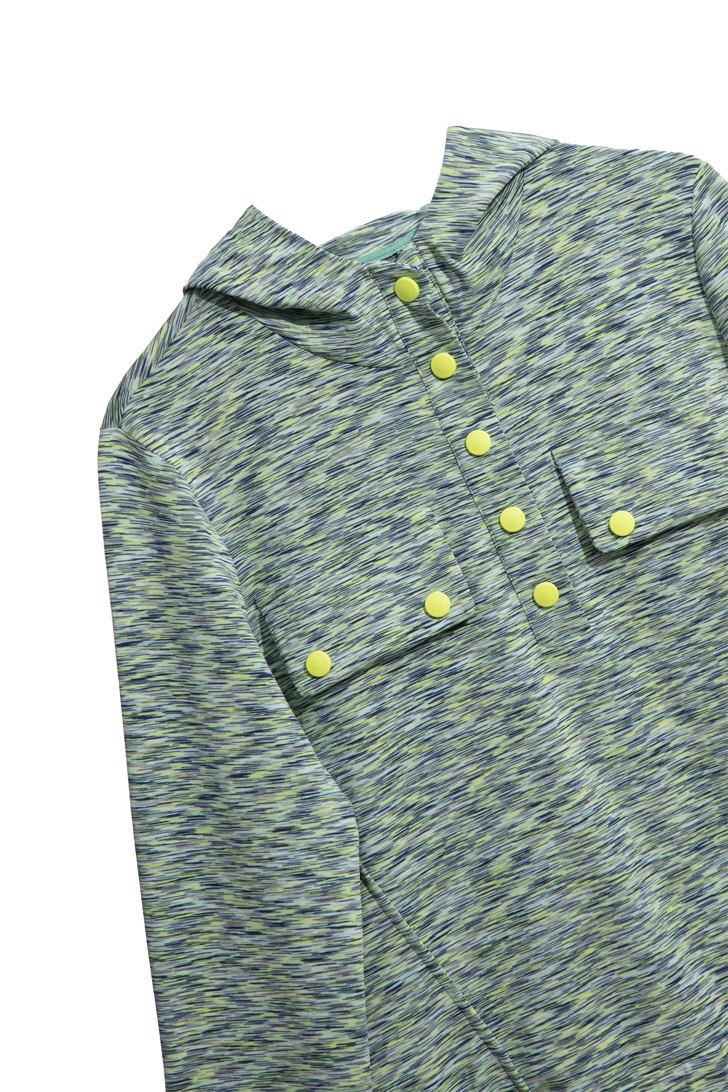 Green gauze sun protection jacketGreen gauze sun protection jacket,COZY PUNCH,Outerwear,Hoodie tops,Season (AW) Look,Hoodie jackets