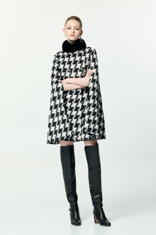 Houndstooth Faux Fur Collar Cape Jacket,,Houndstooth Faux Fur Collar Cape Jacket,Tops,Season (AW) Look,Knitted,black tops,Jackets,Outerwear,Season (AW) Look,Black outerwear,Tops,Season (AW) Look,black tops,Tops,pearl,Season (AW) Look,Knitted,Knitted tops,black tops,Dresses,Season (AW) Look,Black dresses,Denim,Jeans,Season (AW) Look,pants,Black jeans,Black pants,Jackets,Outerwear,Season (AW) Look