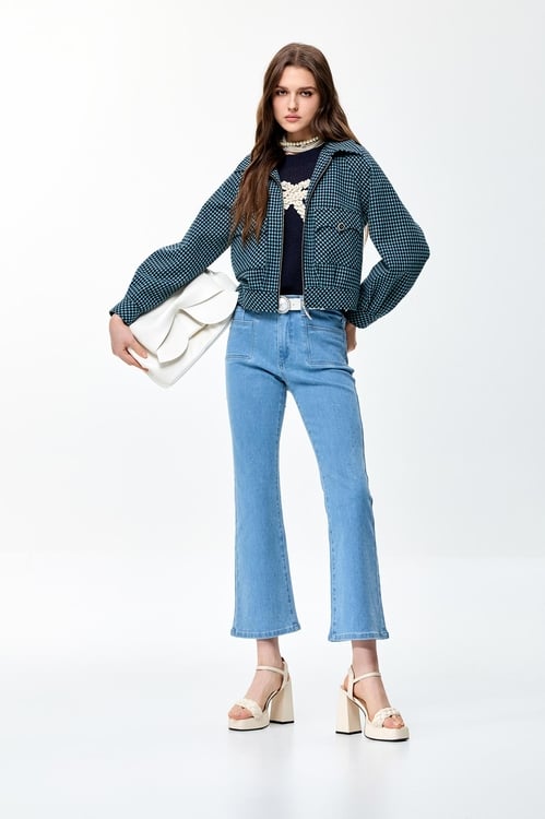 Plaid Green Hoodie Jacket,Hoodie jackets