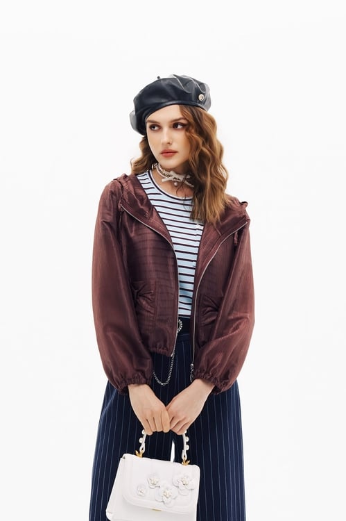 Mahogany Hoodie Jacket,Hoodie jackets