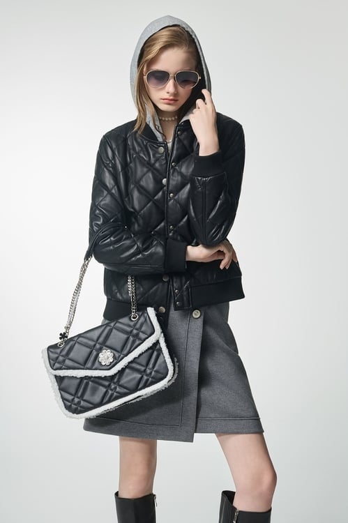 Front Panel Grey Skirt,A-Line skirts