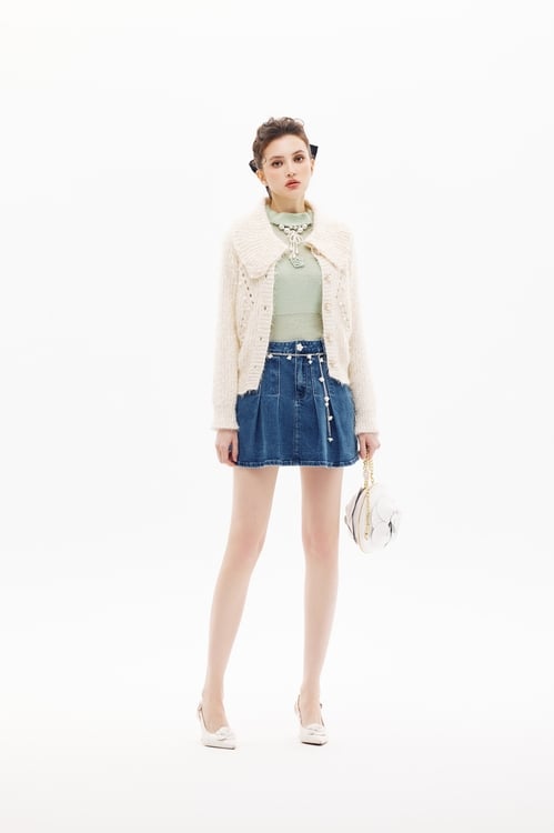 Pleated Denim Short Skirt,,Pleated Denim Short Skirt,Season (SS) Look,Midi skirts,Season (SS) Look,Mesh fabric,Midi skirts,Season (SS) Look,pearl,Mini skirts,Season (AW) Look,Mesh fabric,Midi skirts,Season (SS) Look,Denim,Denim skirts