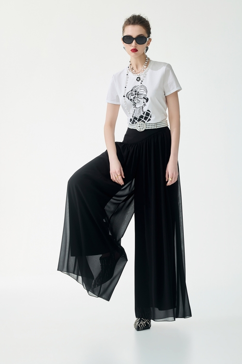 Slanted Yoke Cut Pleated Wide Leg Pants,,Slanted Yoke Cut Pleated Wide Leg Pants,Season (SS) Look,pearl,Jackets,Outerwear,Season (SS) Look,White outerwear,Tops,Season (SS) Look,pearl,White tops,Lace,Bell-bottoms,Season (SS) Look,pearl,White pants,pants,sleeveless tops,Season (SS) Look,White tops,sleeveless tops,Lace,Tops,Season (SS) Look,Plaid,pearl,White tops,Cotton,Culottes,Season (SS) Look,pants,Chiffon,Black pants