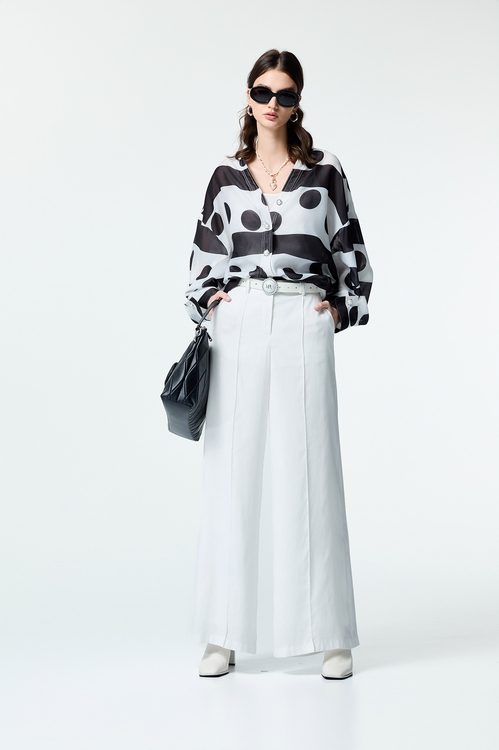 White Linen Wide Leg Pants,White pants,White pants