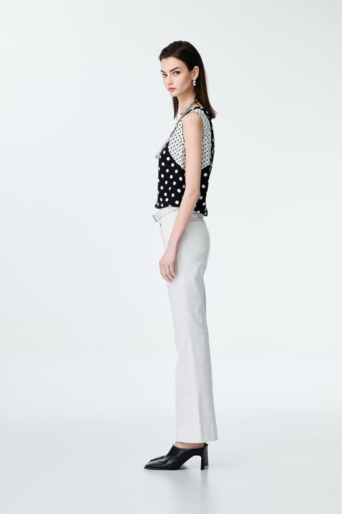 Boot Leg White Jeans,White pants,White pants