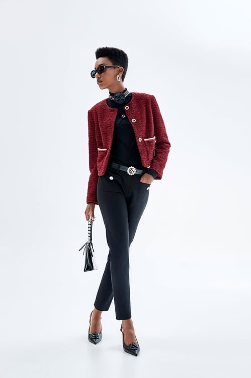 Slim Fit Black Pants,Skinny pants,Skinny pants