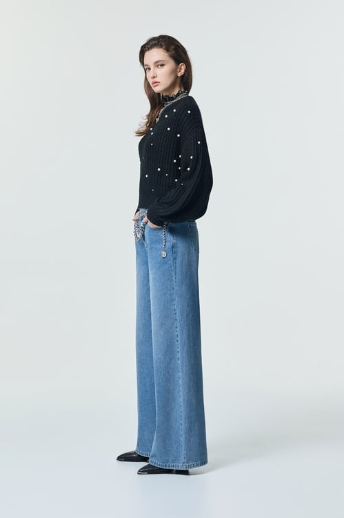 Pearl Chain Belt Wide Leg Jeans,,Pearl Chain Belt Wide Leg Jeans,Jackets,Outerwear,Season (SS) Look,White outerwear,bows,sleeveless tops,Season (SS) Look,sleeveless tops,Knitted,Knitted tops,Black tops,Dresses,Season (SS) Look,pearl,Knitted,Jackets,Outerwear,Season (SS) Look,Knitted,Knitted coats,Black outerwear,Tops,Season (SS) Look,pearl,black tops,Season (SS) Look,Denim,Jeans,pearl,pants