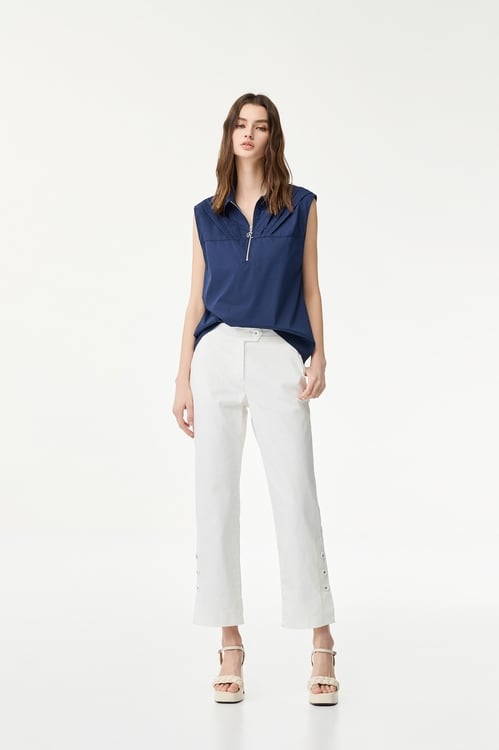 Basic Straight Cut Jeans,Skinny pants,Skinny pants
