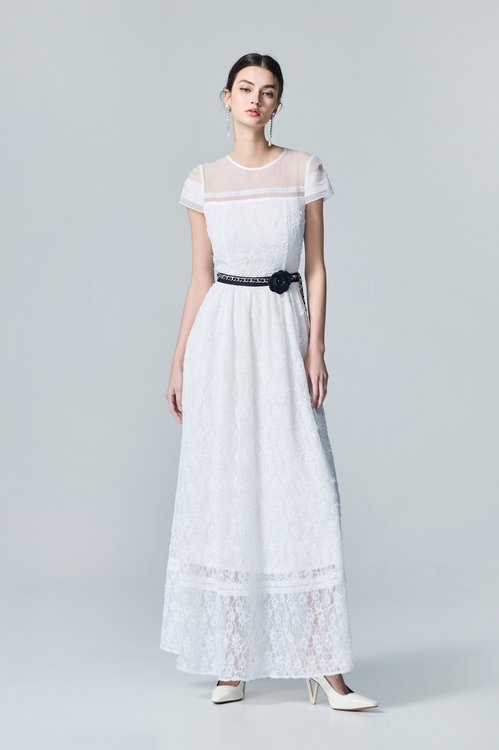 Full Lace Sequin Maxi Dress,,Full Lace Sequin Maxi Dress,Dresses,sleeveless tops,White dresses,Season (AW) Look,sleeveless tops,Chiffon,Dresses,White dresses,Season (AW) Look,Lace