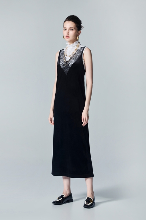 Lace Detail Sleeveless Midi Dress,,Lace Detail Sleeveless Midi Dress,Dresses,sleeveless tops,White dresses,Season (AW) Look,sleeveless tops,Chiffon,Dresses,White dresses,Season (AW) Look,Lace,Dresses,Season (AW) Look,Mesh fabric,Chiffon,Black dresses,Dresses,Season (AW) Look,Lace,Black dresses