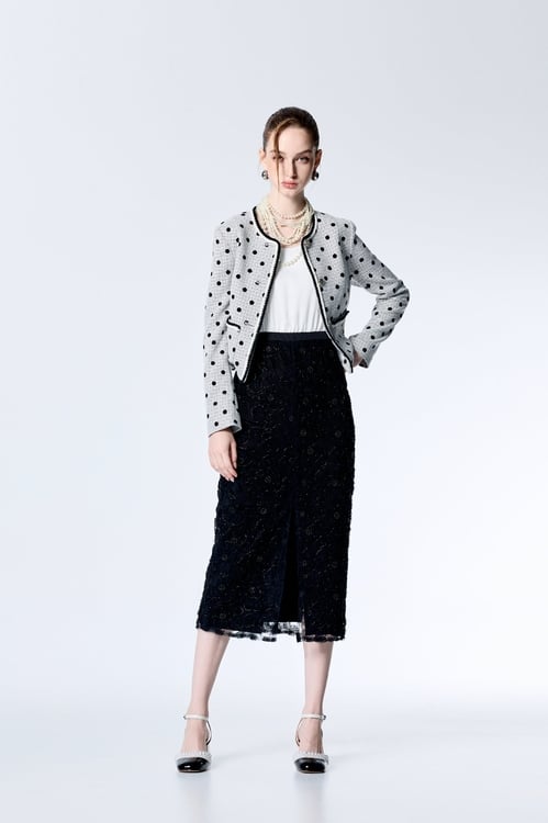 Sleeveless Black White Contrast Dress,Sleeveless dresses