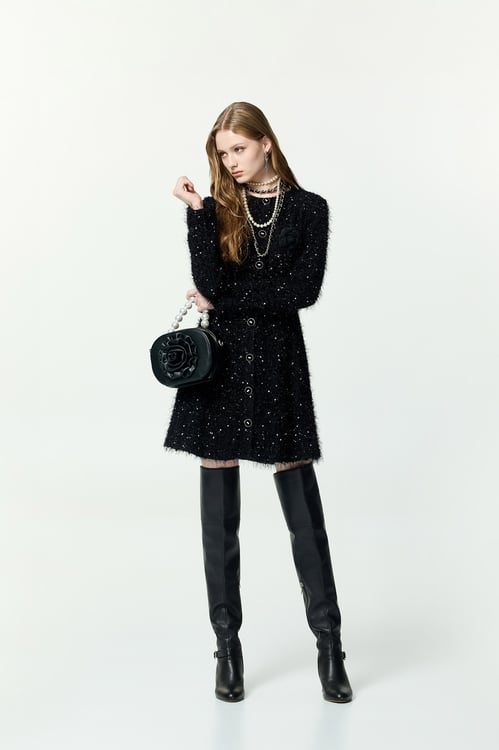 Fringe Detail Long Sleeve Sequin Dress,,Fringe Detail Long Sleeve Sequin Dress,Tops,Season (AW) Look,Knitted,black tops,Jackets,Outerwear,Season (AW) Look,Black outerwear,Tops,Season (AW) Look,black tops,Tops,pearl,Season (AW) Look,Knitted,Knitted tops,black tops,Dresses,Season (AW) Look,Black dresses