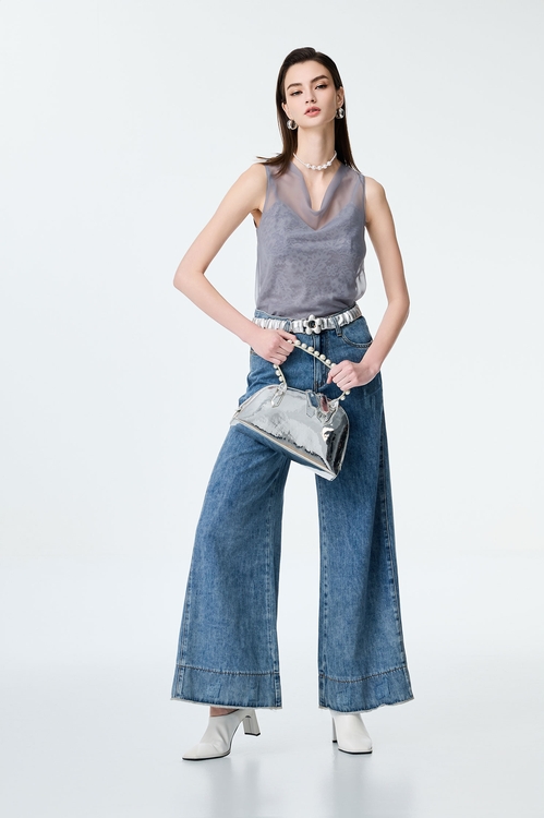 Inner Lace Tank Top Organza Vest,Lace tops,Lace tops