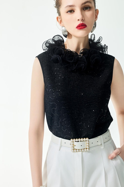 Ruffle Collar Sequin Vest,,Ruffle Collar Sequin Vest,Season (SS) Look,dotcollection,Chiffon,Chiffon skirts,sleeveless tops,Tops,Embroidered,Season (SS) Look,sleeveless tops,Black tops,Season (SS) Look,pearl,Shorts,pants,Tops,Season (SS) Look,Tops,Season (SS) Look,White tops,Cotton,Embroidered,Dresses,Season (SS) Look,bows,Black dresses,Jackets,Outerwear,Season (SS) Look,dotcollection,pearl,Knitted,Knitted coats,Bell-bottoms,Season (SS) Look,pearl,pants,Black pants,Season (SS) Look,Lace,Midi skirts,Tops,Season (SS) Look,dotcollection,pearl,White tops,Cotton,sleeveless tops,Season (SS) Look,dotcollection,Mesh fabric,sleeveless tops,Lace,Black tops
