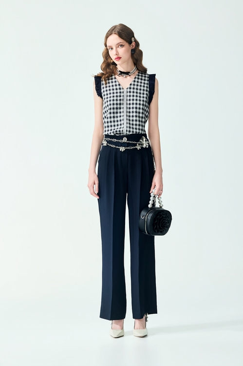 Pleated Ruffle Detail Checkered Vest,,Pleated Ruffle Detail Checkered Vest,Dresses,Season (SS) Look,Jackets,Embroidered,Outerwear,Season (SS) Look,White outerwear,Lace,Knitted,Knitted coats,Bell-bottoms,Season (SS) Look,Plaid,pants,sleeveless tops,Tops,Season (SS) Look,sleeveless tops,Lace,sleeveless tops,Tops,Season (SS) Look,Plaid,sleeveless tops,Lace