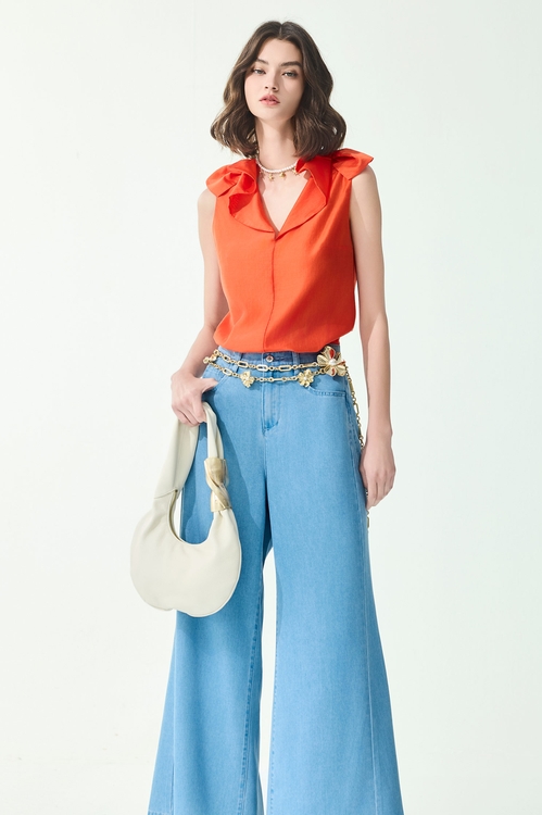 Bow Detail V-neck Vest,,,sleeveless tops,Tops,Season (SS) Look,sleeveless tops,bows,Knitted,Knitted tops,Jackets,Outerwear,Season (SS) Look,White outerwear,bows,Culottes,Season (SS) Look,White pants,bows,pants,sleeveless tops,Tops,Season (SS) Look,sleeveless tops,Lace,sleeveless tops,Tops,Season (SS) Look,sleeveless tops