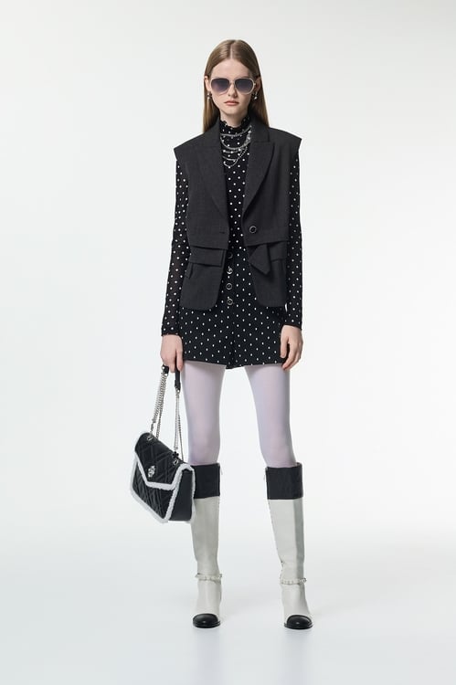 Dark Grey Stylish Suit Vest,bestselling