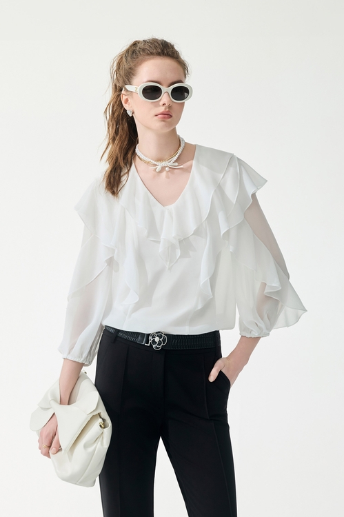 Ruffle Detail Chiffon Top,,Ruffle Detail Chiffon Top,Season (SS) Look,pearl,Jackets,Outerwear,Season (SS) Look,White outerwear,Tops,Season (SS) Look,pearl,White tops,Lace,Bell-bottoms,Season (SS) Look,pearl,White pants,pants,sleeveless tops,Season (SS) Look,White tops,sleeveless tops,Lace,Tops,Season (SS) Look,Plaid,pearl,White tops,Cotton,Culottes,Season (SS) Look,pants,Chiffon,Black pants,Season (SS) Look,pearl,White skirts,Mini skirts,Dresses,Under shirts,Season (SS) Look,Plaid,Chiffon,Culottes,Season (SS) Look,pearl,pants,Black pants,sleeveless tops,Season (SS) Look,pearl,White tops,sleeveless tops,Knitted,Knitted tops,Jackets,Outerwear,Season (SS) Look,pearl,Knitted,Knitted coats,Black outerwear,Dresses,Season (SS) Look,Black dresses,Tops,Under shirts,Season (SS) Look,White tops,Chiffon