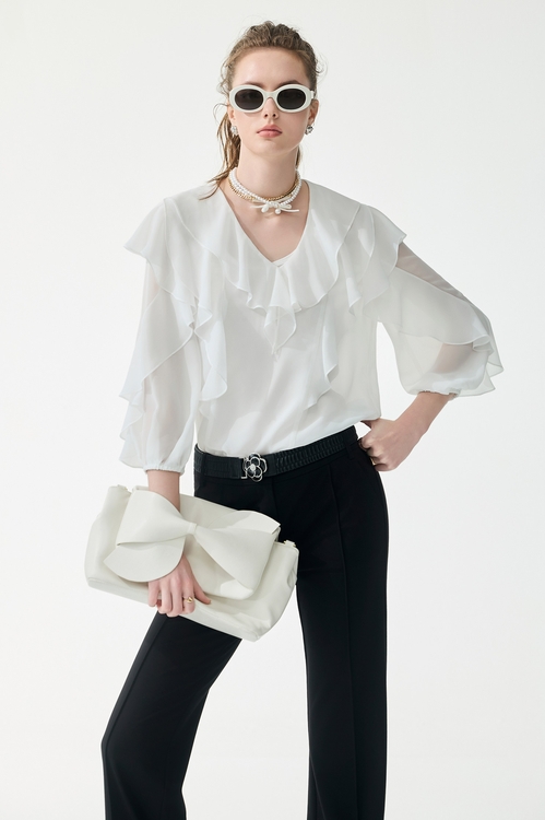 Ruffle Detail Chiffon Top,,Ruffle Detail Chiffon Top,Season (SS) Look,pearl,Jackets,Outerwear,Season (SS) Look,White outerwear,Tops,Season (SS) Look,pearl,White tops,Lace,Bell-bottoms,Season (SS) Look,pearl,White pants,pants,sleeveless tops,Season (SS) Look,White tops,sleeveless tops,Lace,Tops,Season (SS) Look,Plaid,pearl,White tops,Cotton,Culottes,Season (SS) Look,pants,Chiffon,Black pants,Season (SS) Look,pearl,White skirts,Mini skirts,Dresses,Under shirts,Season (SS) Look,Plaid,Chiffon,Culottes,Season (SS) Look,pearl,pants,Black pants,sleeveless tops,Season (SS) Look,pearl,White tops,sleeveless tops,Knitted,Knitted tops,Jackets,Outerwear,Season (SS) Look,pearl,Knitted,Knitted coats,Black outerwear,Dresses,Season (SS) Look,Black dresses,Tops,Under shirts,Season (SS) Look,White tops,Chiffon