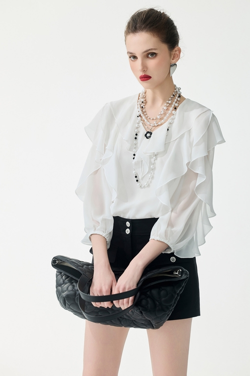 Ruffle Detail Chiffon Top,,Ruffle Detail Chiffon Top,Season (SS) Look,pearl,Jackets,Outerwear,Season (SS) Look,White outerwear,Tops,Season (SS) Look,pearl,White tops,Lace,Bell-bottoms,Season (SS) Look,pearl,White pants,pants,sleeveless tops,Season (SS) Look,White tops,sleeveless tops,Lace,Tops,Season (SS) Look,Plaid,pearl,White tops,Cotton,Culottes,Season (SS) Look,pants,Chiffon,Black pants,Season (SS) Look,pearl,White skirts,Mini skirts,Dresses,Under shirts,Season (SS) Look,Plaid,Chiffon,Culottes,Season (SS) Look,pearl,pants,Black pants,sleeveless tops,Season (SS) Look,pearl,White tops,sleeveless tops,Knitted,Knitted tops,Jackets,Outerwear,Season (SS) Look,pearl,Knitted,Knitted coats,Black outerwear,Dresses,Season (SS) Look,Black dresses,Tops,Under shirts,Season (SS) Look,White tops,Chiffon