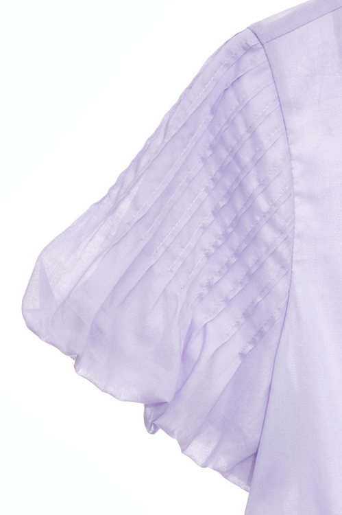 Buckle Detail Purple Tank Top,Blouses