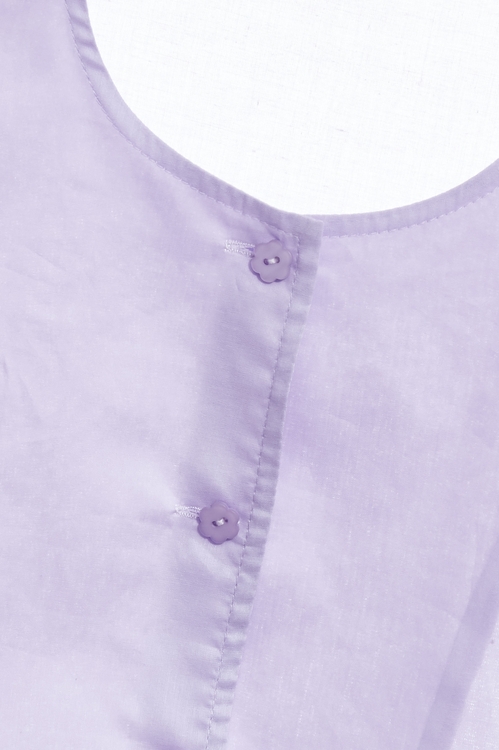 Buckle Detail Purple Tank Top,Blouses