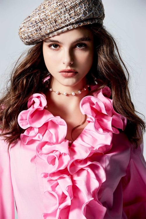 Ruffle Collar Long Sleeve Top,,Ruffle Collar Long Sleeve Top,Season (SS) Look,Mini skirts,Tops,Season (SS) Look,Cotton