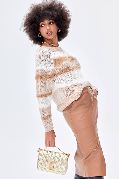 Gradient Mohair Knit Top,,Gradient Mohair Knit Top,Tops,Season (AW) Look,Knitted,Knitted tops