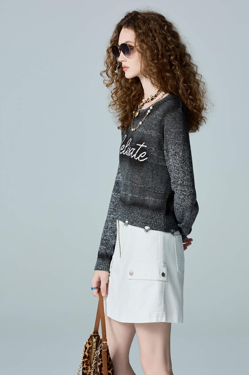 Front Slogan Charcoal Grey Knit Top,,Front Slogan Charcoal Grey Knit Top,Tops,Embroidered,White tops,Season (AW) Look,Blouses,Jackets,Outerwear,Season (AW) Look,Blazers,Denim,Jeans,Season (AW) Look,pants,Tops,Round neck tops,Season (AW) Look,Knitted,Knitted tops,Jackets,Embroidered,Outerwear,Denim,Denim Jackets,White outerwear,Season (AW) Look,Embroidered,Denim,Jeans,White pants,Season (AW) Look,Skinny pants,pants,sleeveless tops,Season (AW) Look,sleeveless tops,Knitted,Knitted tops,Jackets,Outerwear,Season (AW) Look,Knitted,Knitted coats,Knitted tops,Dresses,Knitted dresses,Season (AW) Look,sleeveless tops,Knitted,Knitted dresses,Knitted tops,T-shirts,Tops,White tops,Season (AW) Look,Stripe,Season (AW) Look,Midi skirts,Denim,Denim mini skirts,Denim skirts,Shorts,Season (AW) Look,Skorts,sleeveless tops,Tops,Stripe,Sleeveless tops,sleeveless tops,Season (AW) Look,sleeveless tops,Culottes,Denim,Jeans,Season (AW) Look,pants,Tops,Season (AW) Look,Knitted,Knitted tops