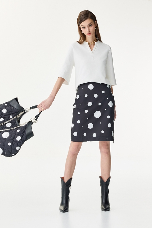 Minimalist White Top,Embroidered tops