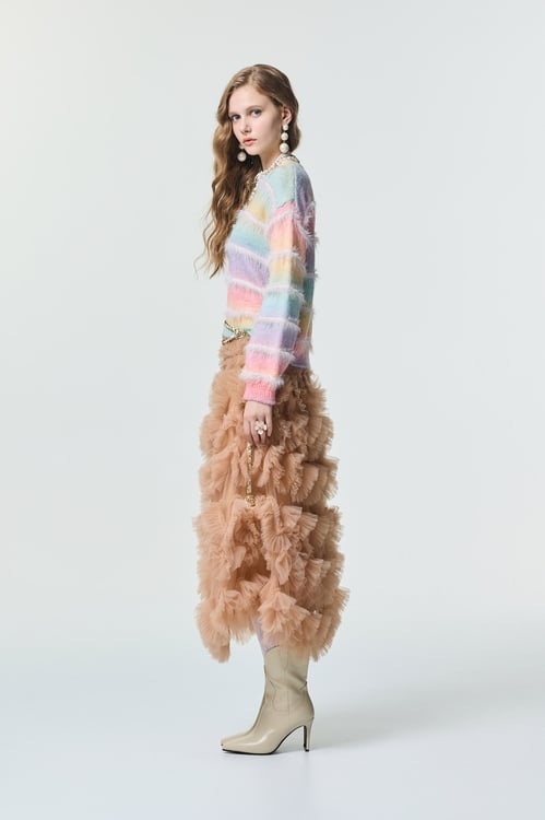 Light Caramel Pleated Ruffle Maxi Skirt,,Light Caramel Pleated Ruffle Maxi Skirt,Season (SS) Look,Midi skirts,Jackets,Outerwear,Season (SS) Look,pearl,Knitted,Knitted coats,Tops,Season (SS) Look,Knitted,Knitted tops,Jackets,sleeveless tops,Outerwear,Season (SS) Look,sleeveless tops,Season (SS) Look,Tutu skirts