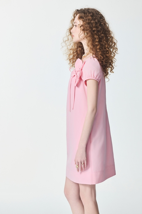 Floral Detail Pink Dress,,Floral Detail Pink Dress,Dresses,Season (SS) Look
