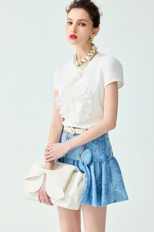 3-D Floral Short Sleeve Tee,,,Jackets,Embroidered,Outerwear,Season (SS) Look,Floral,Mesh fabric,Lace,Tops,Season (SS) Look,White skirts,Midi skirts,Tops,Season (SS) Look,pearl,White tops,Lace,bows,Tops,Season (SS) Look,Floral,Mesh fabric,Midi skirts,Season (SS) Look,Denim,Jeans,pearl,pants,Jackets,Outerwear,Season (SS) Look,White outerwear,Knitted,Knitted coats,Dresses,Season (SS) Look,Season (SS) Look,Denim,Denim skirts,pearl,Tops,Season (SS) Look,Plaid,Mesh fabric,Embroidered,Season (SS) Look,Mini skirts,Floral,Mesh fabric,Lace,sleeveless tops,Tops,Season (SS) Look,Floral,Mesh fabric,sleeveless tops,Tops,Season (SS) Look,bows,Chiffon,Tops,Season (SS) Look,Cotton,sleeveless tops,Tops,Embroidered,Season (SS) Look,Mesh fabric,sleeveless tops,Tops,Season (SS) Look,White tops