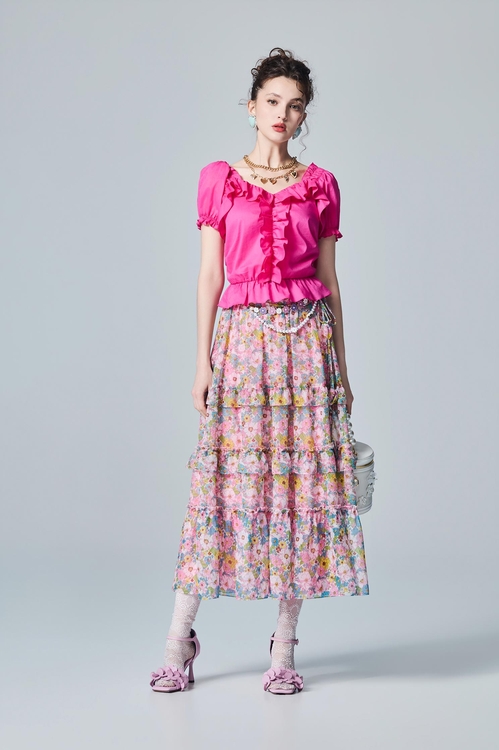 Ruffle Detail Short Sleeve Top,,Ruffle Detail Short Sleeve Top,sleeveless tops,Tops,Embroidered,Embroidered tops,pearl,Season (AW) Look,sleeveless tops,Bell-bottoms,Season (AW) Look,pants,Jackets,Outerwear,Season (AW) Look,Tops,White tops,Cotton,Season (SS) Look,Denim,Jeans,pants,Season (AW) Look,Midi skirts,Chiffon,Jackets,Outerwear,Season (AW) Look,Lace,Knitted,Knitted coats,Tops,Season (AW) Look,Cotton