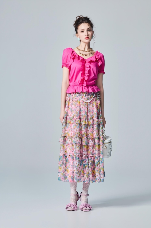 Ruffle Detail Short Sleeve Top,,Ruffle Detail Short Sleeve Top,sleeveless tops,Tops,Embroidered,Embroidered tops,pearl,Season (AW) Look,sleeveless tops,Bell-bottoms,Season (AW) Look,pants,Jackets,Outerwear,Season (AW) Look,Tops,White tops,Cotton,Season (SS) Look,Denim,Jeans,pants,Season (AW) Look,Midi skirts,Chiffon,Jackets,Outerwear,Season (AW) Look,Lace,Knitted,Knitted coats,Tops,Season (AW) Look,Cotton
