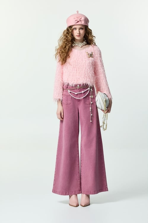 V-neck Pink Fringe Top,,V-neck Pink Fringe Top,Tops,pearl,Season (AW) Look,Knitted,Knitted tops,Tops,White tops,Season (AW) Look,Knitted,Knitted tops,Tops,Embroidered,Season (AW) Look,Tops,Season (AW) Look,Knitted,Knitted tops,Tops,Season (AW) Look