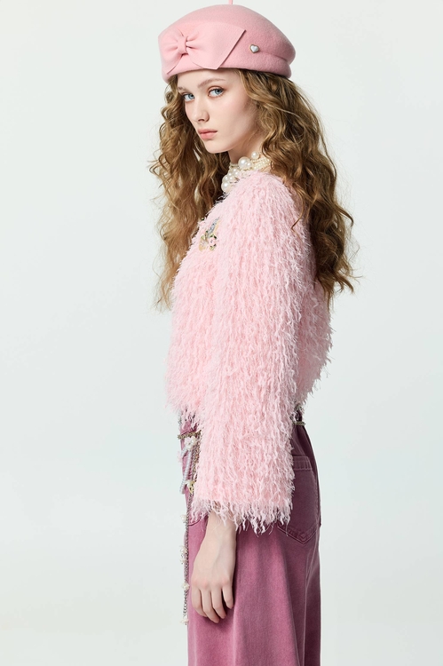 V-neck Pink Fringe Top,,V-neck Pink Fringe Top,Tops,pearl,Season (AW) Look,Knitted,Knitted tops,Tops,White tops,Season (AW) Look,Knitted,Knitted tops,Tops,Embroidered,Season (AW) Look,Tops,Season (AW) Look,Knitted,Knitted tops,Tops,Season (AW) Look
