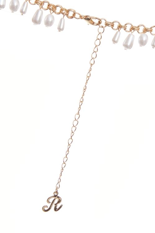 Long Minimalist Pearl Necklace,Necklaces