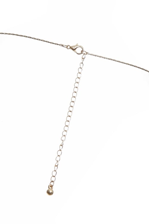 Pearl Detail Long Necklace,Necklaces