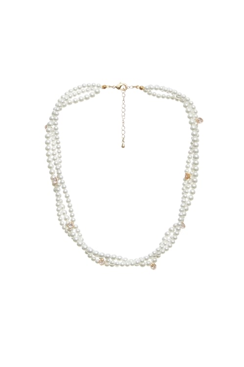 Multi Layer Pearl Necklace,Necklaces
