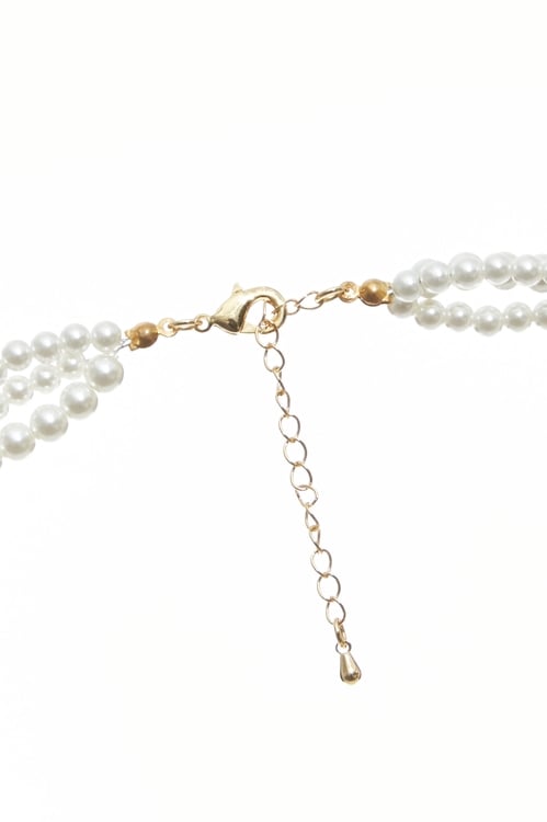 Multi Layer Pearl Necklace,Necklaces