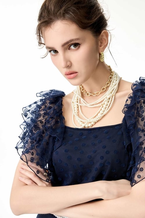 Multi Layer Pearl Necklace,Necklaces